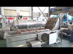 উচ্চ-গুণমান বুদবুদ ক্লিনিং মেশিন, শিল্প সবজি ওয়াশিং মেশিন